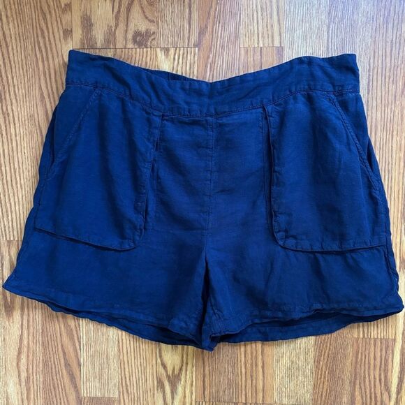 Vineyard Vines Beachy Linen Utility Shorts Navy Size Large - Picture 3 of 7
